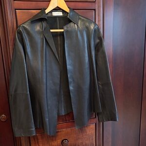 Black Leather Jacket for Women